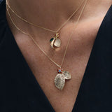 Blossom Ruby 14 Ayar Altın Kadın Kolye