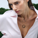 Stellar Garden 14 Ayar Altın Kadın Kolye