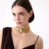 Aurelia Bloom Vermeil Choker