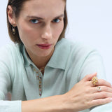 Caliora Bloom 14 Ayar Altın Yüzük