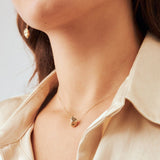 Pebble Necklace in 14K Solid Gold