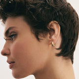 Teardrop Stud 14 Ayar Altın Kadın Küpe