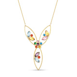 Triangle Garden 14 Ayar Altın Kadın Kolye