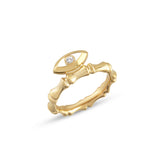 Hermitage Eye 14 Ayar Altın Kadın Yüzük