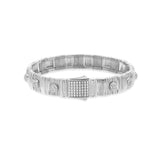 Axis Pavé Silver Erkek Bileklik