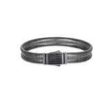 Coil Line Silver 925 Ayar Gümüş Erkek Bileklik
