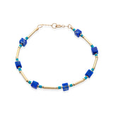 Blue Lapis 14 Ayar Altın Kadın Bileklik