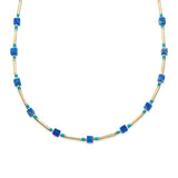 Blue Lapis 14 Ayar Altın Kadın Kolye