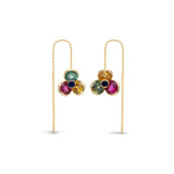 Caliora Flower 14 Ayar Altın Küpe