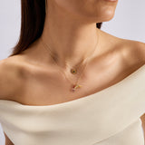 Ruby Bloom 14 Ayar Altın Kadın Kolye