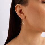 Caliora Garden 14 Ayar Altın Küpe