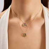 Fouré 14 Ayar Altın Kadın Kolye