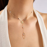 Arinna 14 Ayar Altın Kadın Pırlanta Kolye