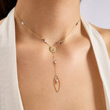 Arinna 14 Ayar Altın Kadın Pırlanta Kolye