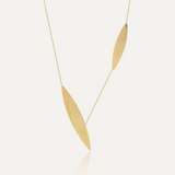Oval Pendant Necklace in 14K Solid Gold