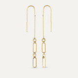 Paper Clip Chain Threader in 14K Solid Gold