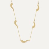 Question Mark Necklace in 14K Solid Gold