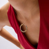 Paradise Garden 14 Ayar Altın Kadın Kolye