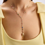 Twine Garden 14 Ayar Altın Kadın Kolye