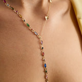 Twine Garden 14 Ayar Altın Kadın Kolye