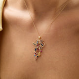 Bloomfall 14 Ayar Altın Kadın Kolye