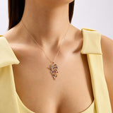 Bloomfall 14 Ayar Altın Kadın Kolye