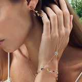 Flower Garden 14 Ayar Altın Kadın Şahmeran